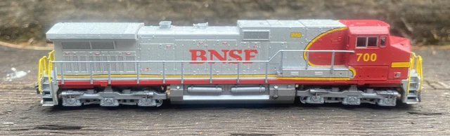 N SCALE KATO DCC ready C44W-9W Custom BNSF 700 WARBONNET locomotive “unique RD#”