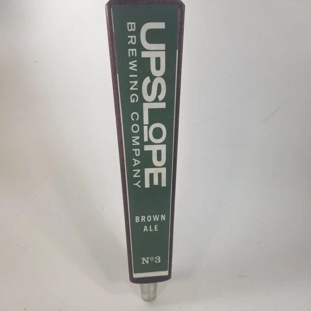 Upslope Brewing Brown Ale No 3 Tap Handle