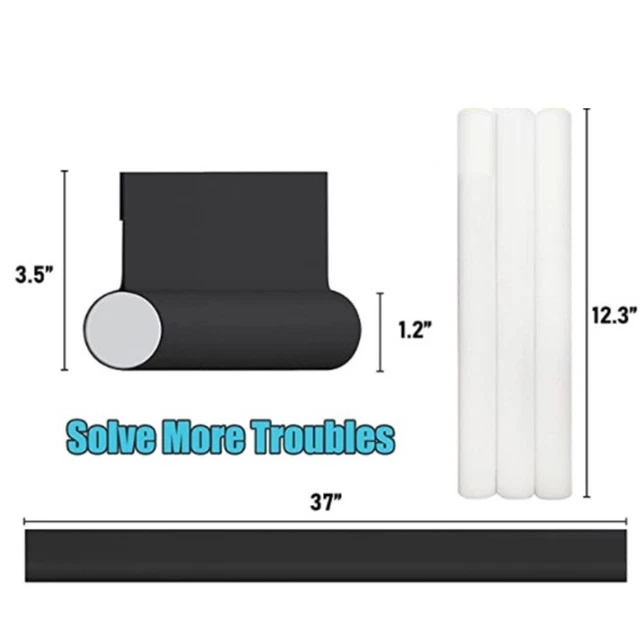 Sealing Strip Brand New 2Pcs Oxford Cloth Protective Strip Single Sided