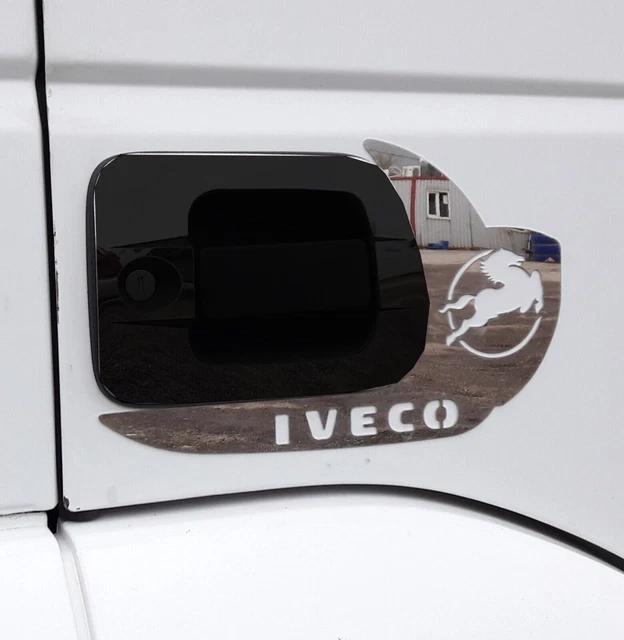Iveco Stralis Hi-Way Chrome Door Handle Outer Frame Trim 2 Pcs