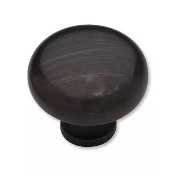 P50150M-VBR Venetian Bronze Logan  1 1/4"  Round Cabinet Drawer Knob 2 Pack