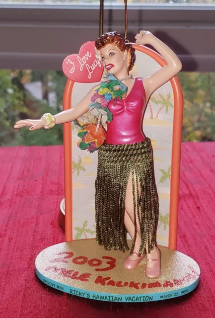 Heirloom Hula Dancer I Love Lucy Ornament In Original Box Mele kalikamaka NOS Heirloom Hula Dancer I Love Lucy Ornament In Original Box Mele kalikamaka NOS