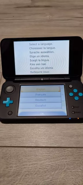 Console Nintendo New 2DS XL Système Portable - Noir/Turquoise