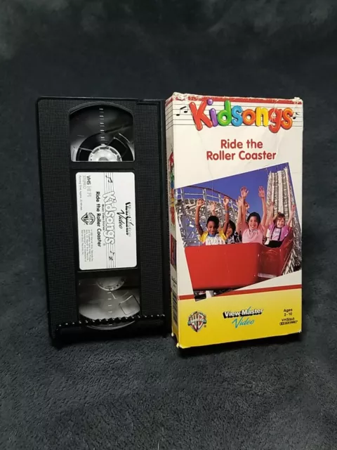 KIDSONGS RIDE THE Roller Coaster VHS Video Kids Sing Along Songs View ...