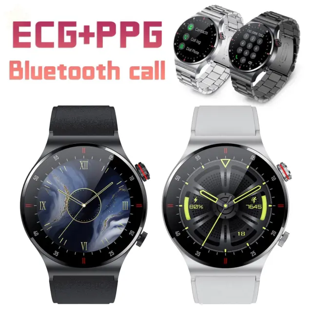Smart Watch for Men Waterproof Smartwatch Tracker Bluetooth iPhone Samsung Sport