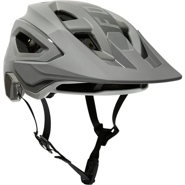 Fox Racing Speedframe Pro Lunar Helmet Licht Grey Mips Helm Neu MTB Fahrrad