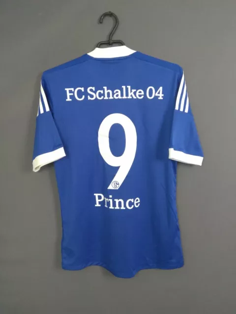 Prince FC Schalke 04 Jersey 2012 2013 Home S Shirt Trikot Adidas X50156 ig93