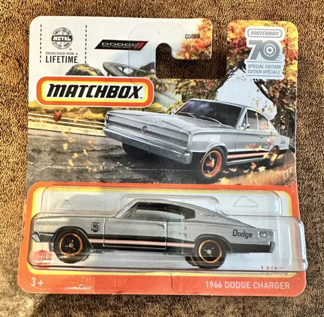 MATCHBOX 1966 DODGE CHARGER 2023 70th Years SPECIAL EDITION £0.99 ...