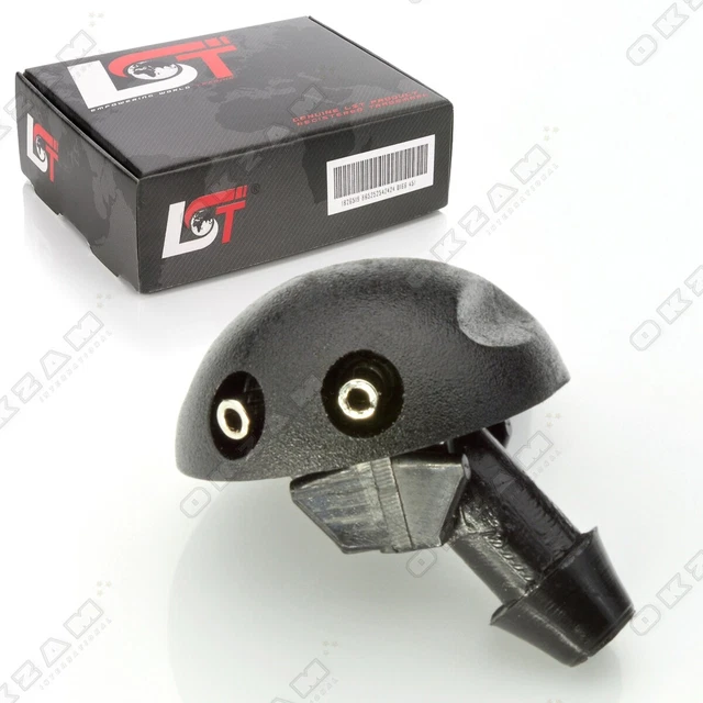 2 Ugelli Lavavetri Anteriori Per Honda Odyssey Elektron - Ricambio 76810-T5A-003, Plastica Di Qualità