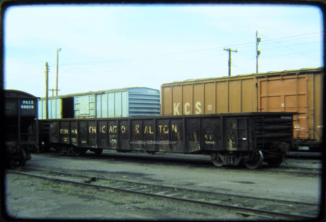 Original Railroad Slide OSLD IICG 245154 ex Chicago & Alton Paducah KY  6/10/90