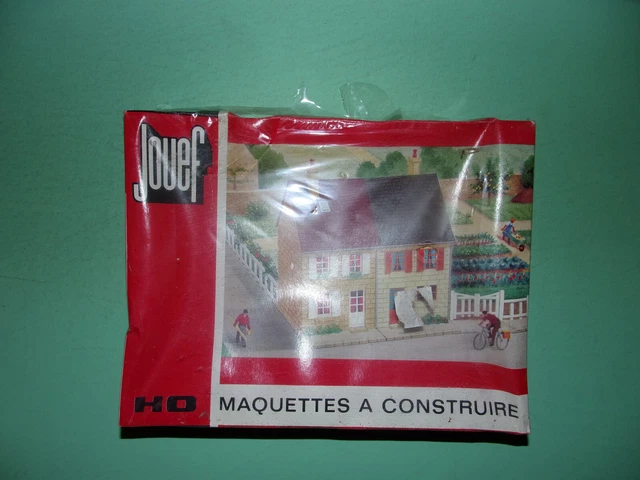 Maquette 14 : maison 3 commerce, Jouef, Ho (1/87) - Modélisme