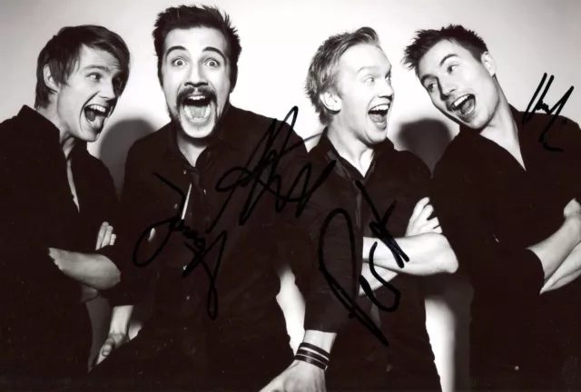 Royal Republic ROCK BAND autographs, IP signed photo