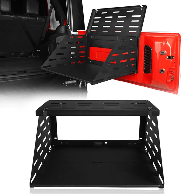 Spoiler Posteriore Per Jeep Wrangler JK JL 2007-2023 - In ABS, Con Luce LED Integrata, Per Estetica E Stabilità
