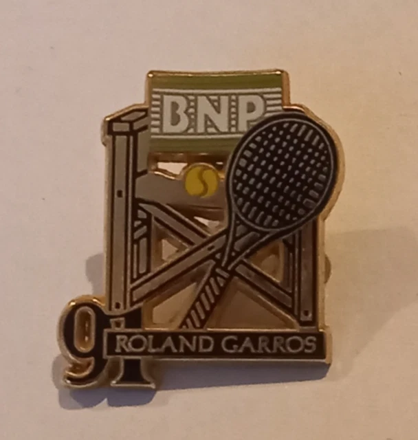 PIN'S SPORT / TENNIS / ROLLAND GARROS 1991 / KODAK / RARE
