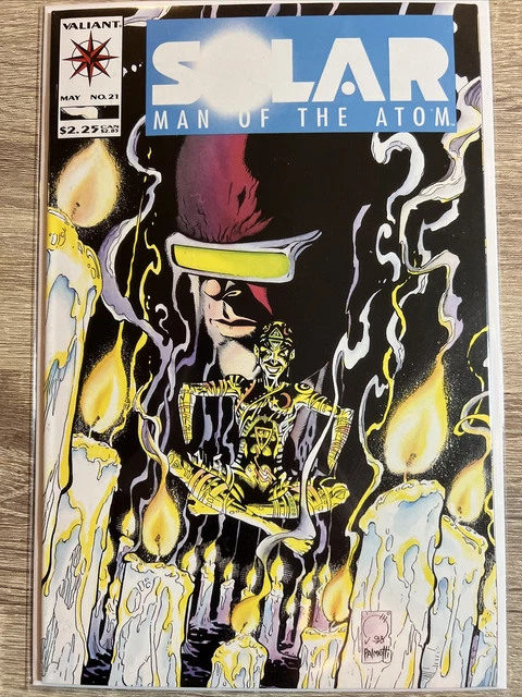 Solar Man of the Atom Comic Book #21 Valiant Comics 1993