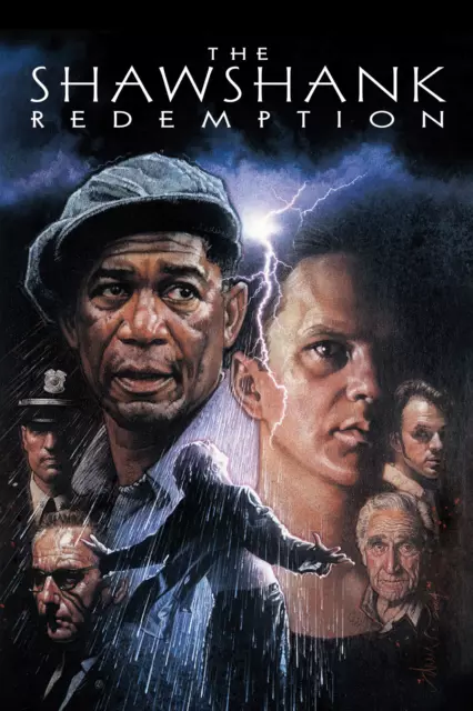 The Shawshank Redemption Movie Poster 24x36 Inches