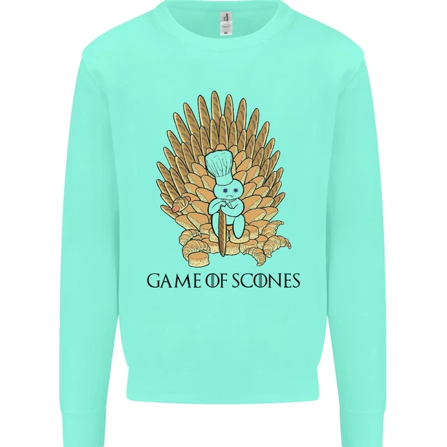 Felpa da uomo Game of Scones Funny Movie Parody GOT 6