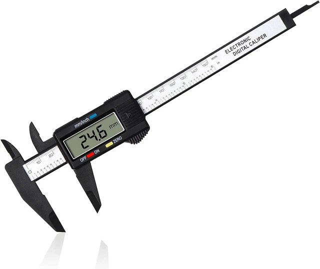 Calibro Digitale, Professionale Calibro Digitale Classico Da 150 Mm / 6 Pollici
