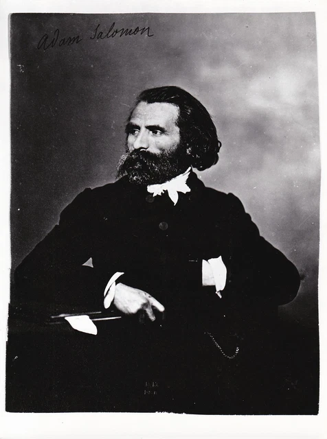 Adam Salomon Foto Nadar Circa 1860 Impresión Analógica Bremslicht Circa 1970