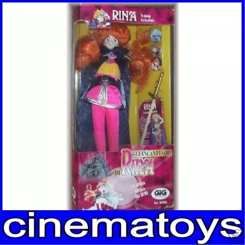 Slayers LINA Rina la maga invincibile 12" DOLL MIB, 1995 italian box rare figure