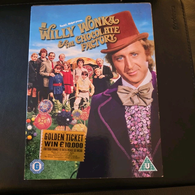 WILLY WONKA AND The Chocolate Factory DVD 2005 Sealed 2 27 