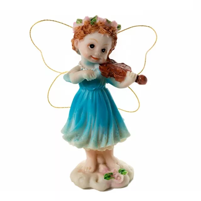 4pcs Garden Fairies Accessories Miniature Musical Fairies Figurines Kit