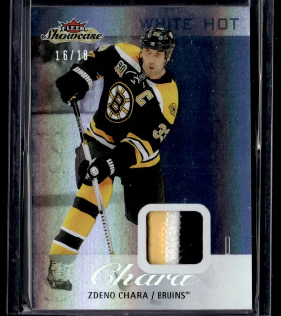 04/05 Sp Authentic Zdeno Chara Rookie Review Patch Auto Signature /100 RARE