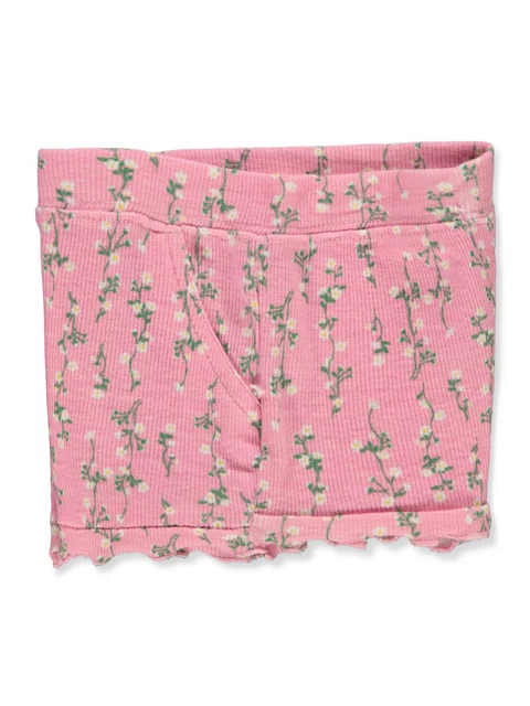Nanette Lepore Girls' 2-Piece Rose Shorts Set Outfit