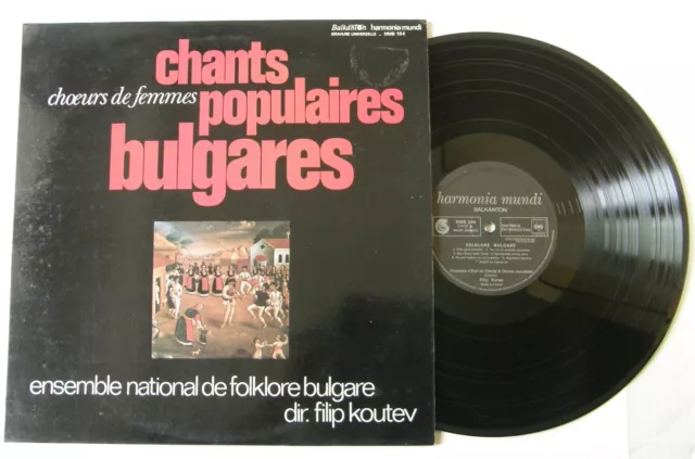 Chants Populaires Bulgares (Lp 33T) Ensemble National De Folklore Bulgare