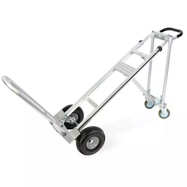 3 in 1 Aluminum Folding Sack Truck Hand Trolley Cart Car Heavy Duty Foldable 3