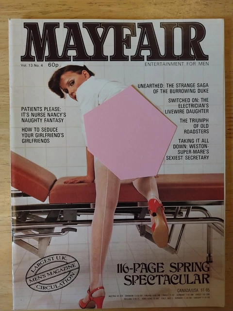 VINTAGE MAYFAIR MAGAZINE Vol 13 No 4 1977 Spring Spectacular Very vintage-mayfair-magazine-vol-13-no-4-1977-spring-spectacular-very