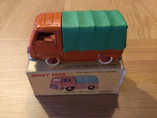 Ancienne Dinky Toys France 564 - Camion Miroitier Estafette Renault + Boîte D'origine
