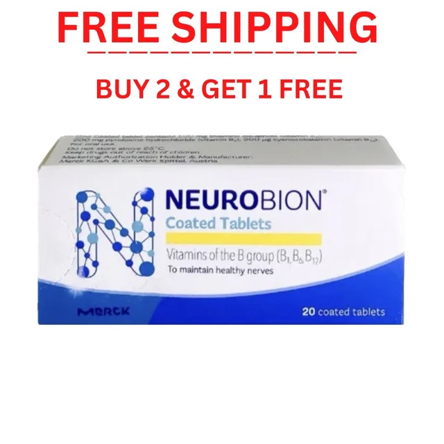 NEUROBION VITAMIN B1, B6, B12 Nerve Relief Numbness & Tingling