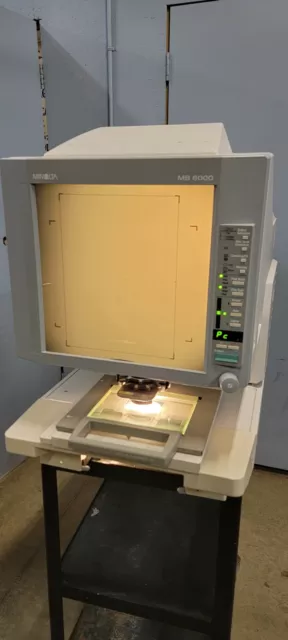 Minolta MS6000 Microfiche Microfilm Reader Viewer MS-6000