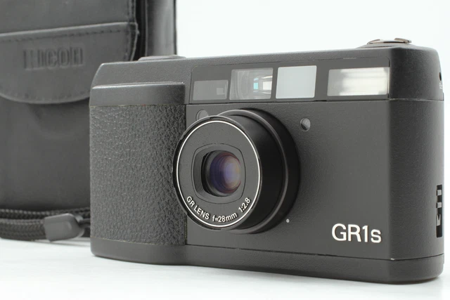 All Works [MINT] Ricoh GR1s Black Point & Shoot 35mm Film Camera From JAPAN