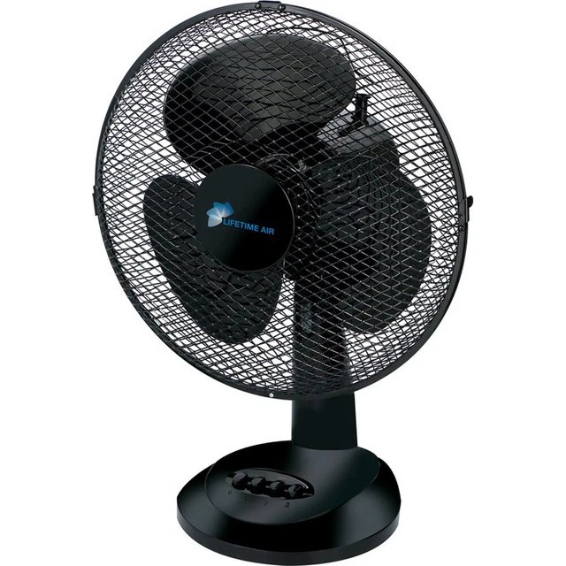 Jocca - Ventilatore Portatile da Terra o da Tavolo| 5 Pale| 3 Velocità
