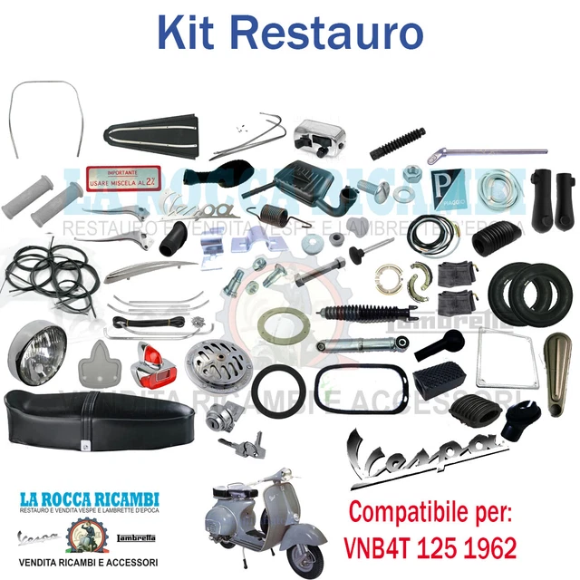 0697 - Serrure Antivol de Direction Vespa 125 VNB2T VNB3T VNB4T