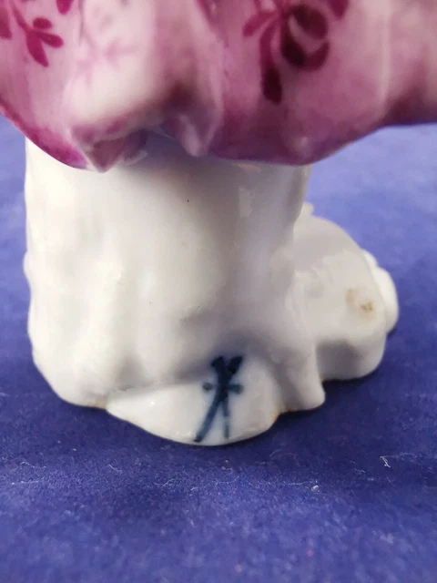 Ancienne paire de statuettes, figurines en PORCELAINE de SAXE 14