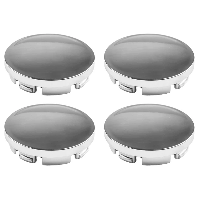 4Pcs ABS Chrome 56mm Car Wheel Center Cap Hub Tyre Rim Hub Cap Cover Universal