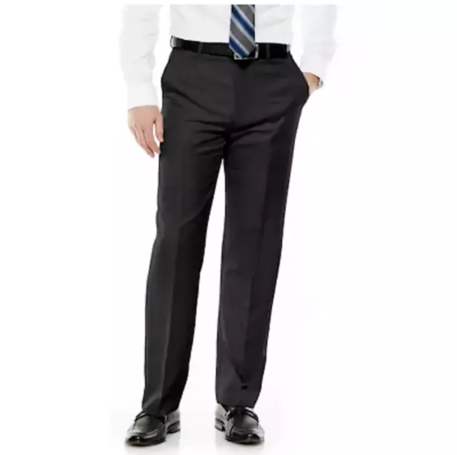 Men's Croft & Barrow Easy Care Classic-Fit Flat-Front Pants, 75% OFF MSRP $48 ()