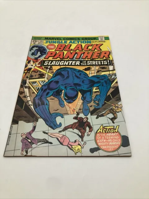 Jungle Action Black Panther 20 1976 Marvel Comics