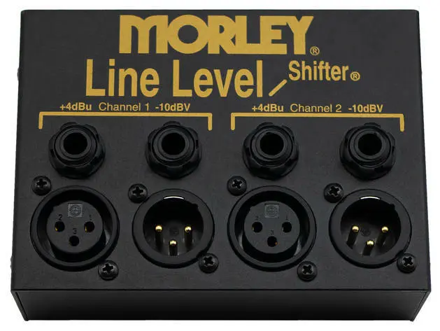MORLEY Line Level Shifter - 2 Canal Box, XLR / Trs