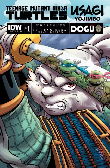 TMNT Usagi Yojimbo Wherewhen 1 Sarah Myer 1:10 Incentive Variant Pre-Order 4/12
