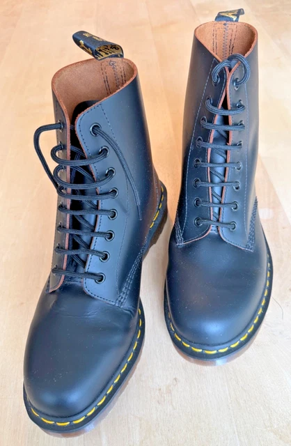 Martens Damen Doc Martens Wildleder Blau Cowboy Boots Dr Martens