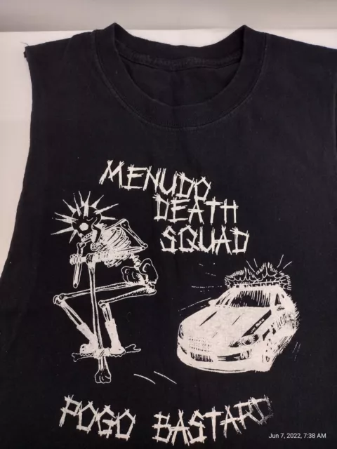 Camiseta sin mangas Escuadrón de la Muerte Negra para hombre. Talla L