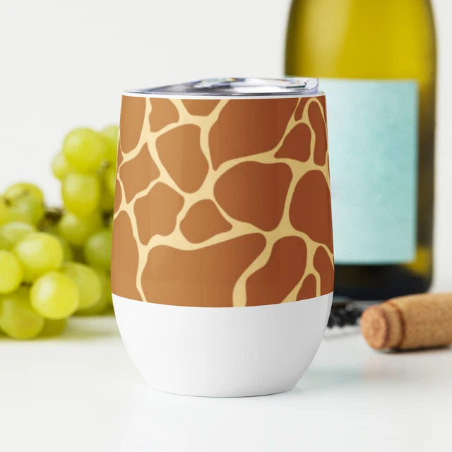 Giraffe Wine tumbler