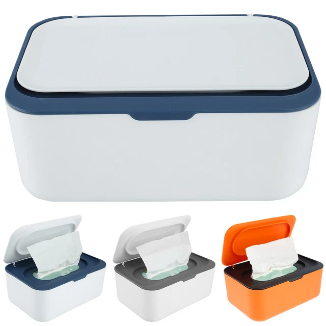 2Pcs Diaper Wipes Dispenser, Refillable Wipe Container, Wipe Container