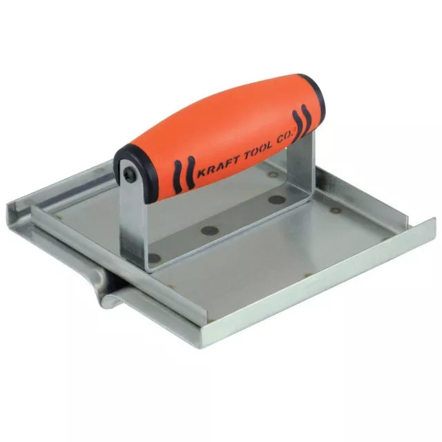 Kraft Tool Western Style Hand Concrete Groover 6" x 6" x 1/2" Deep 1/2" Radius