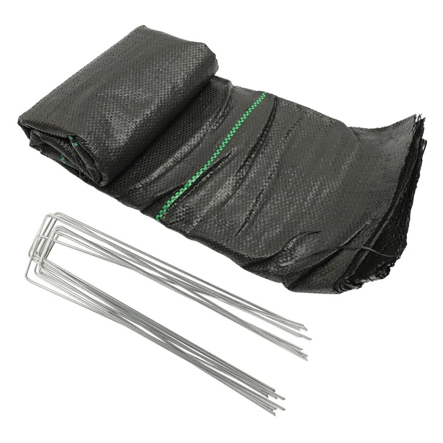 Garden Weed Membrane Cloth Weed Control Cloth Landscape Ground Cover 7