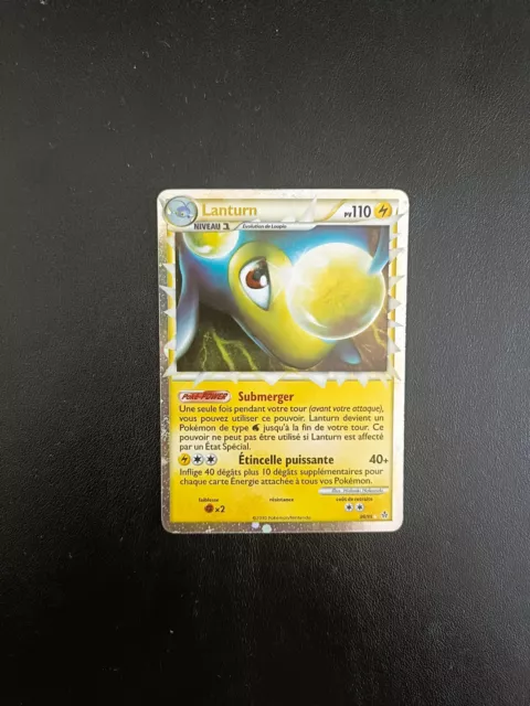 Carte Pokémon Lanturn Prime 86/95 HGSS Déchainement FR